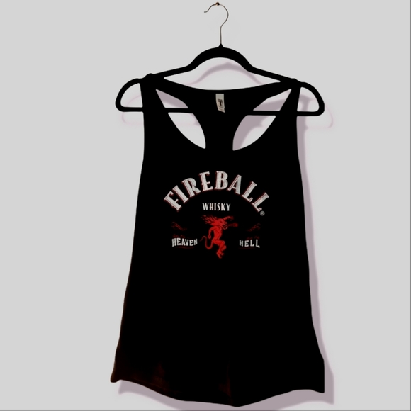 Fireball Whiskey Tank Large - Picture 2 of 3